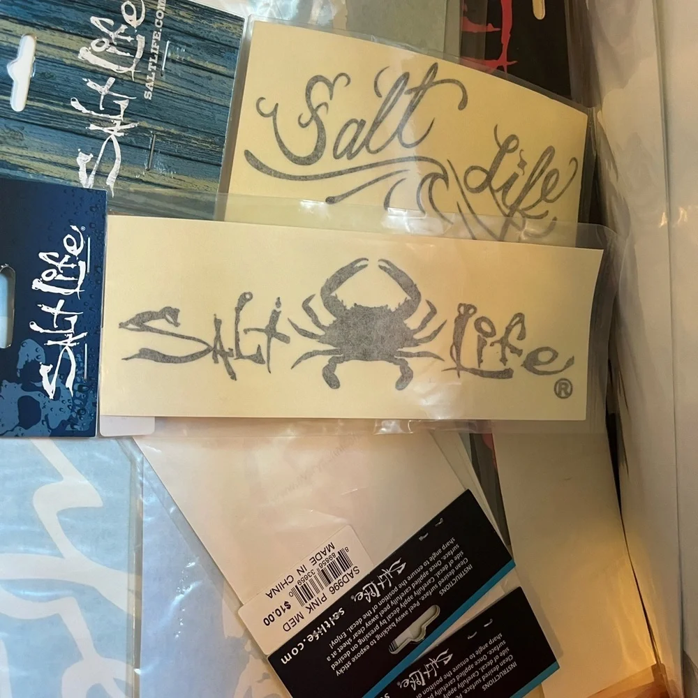 Salt Life BUNDLE OF 5 Decal Set